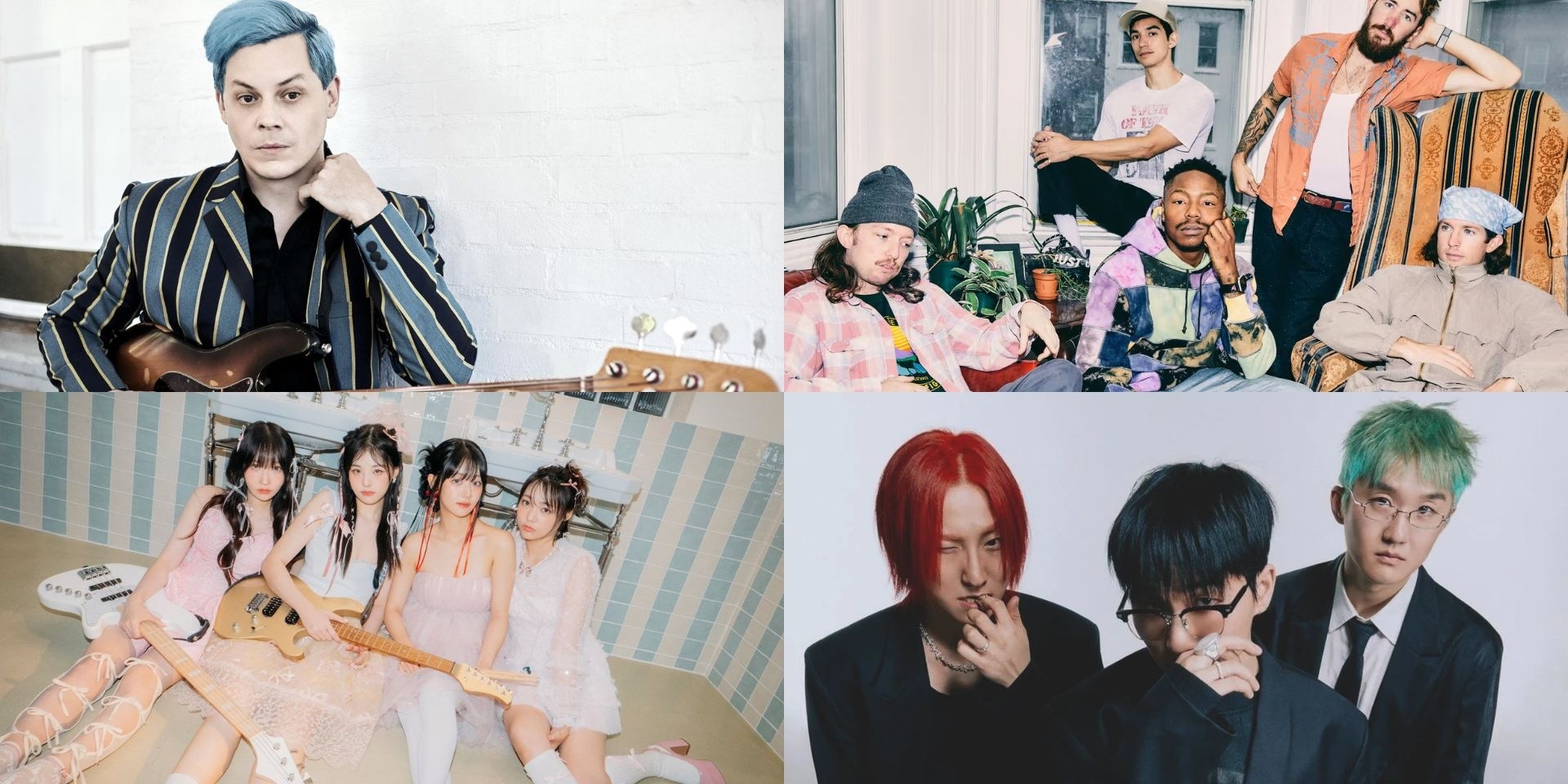 Jack White, Turnstile, QWER, wave to earth, and more join the Incheon Pentaport Rock Festival 2024 lineup
